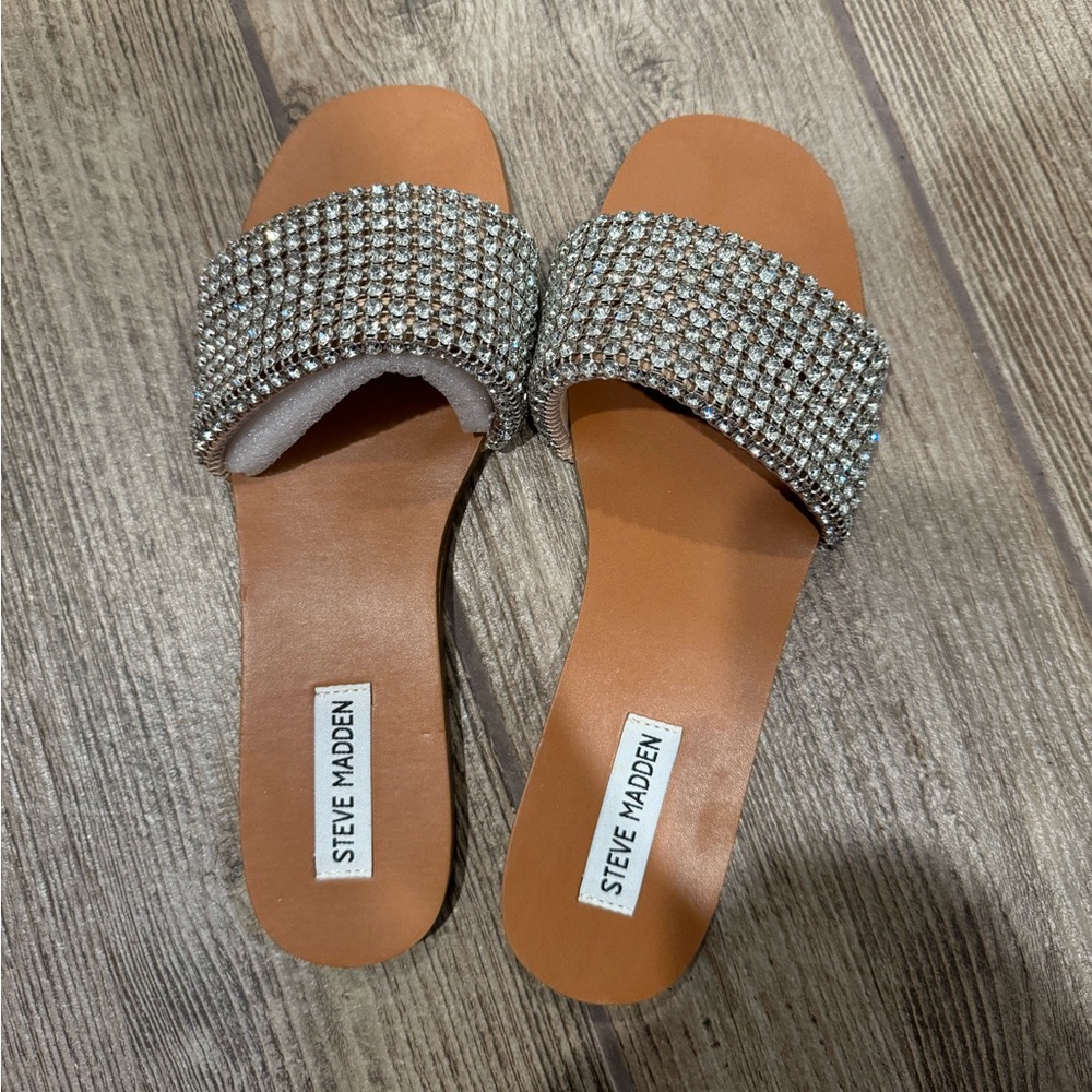 Steve Madden Heather Natural Sandals